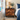 Geometric Solid Wood Nightstand With Mosaic Drawer Design