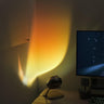 Sunset Projector Lamp: Adjustable Color Gradient Mood Light