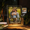 Personalized Photo LED Night Light, Custom Photo Night Light Plaque, Couple Photo Lamp, Anniversary Gift, Family Photo Gift, 