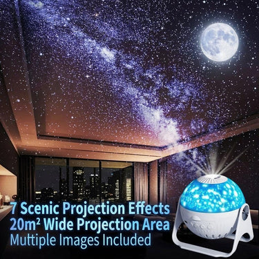 Custom Northern Lights Projector | Personalized Scenery Night Light with Date | Aurora Photo Projection | Anniversary Travel 