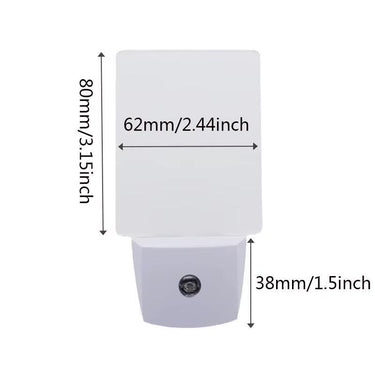 Decorated Nightlight - Plug In LED - No Switch Needed