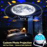 NASA Moon Phase Projector by Date | Custom Birthday Moon Night Light | Personalized Lunar Lamp with Name &amp; Date | Realist
