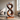 Infinity Loop Solid Wood Sculpture for Modern Home Decor