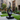 Large Modern Black Wood Sculpture Abstract Outdoor Garden Statement Statue