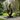 Abstract Solid Wood Garden Sculpture for Organic Modern Landscape