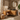 Corner Solid Wood Floating Vanity with Integrated Storage Design