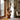 Tall Abstract Solid Wood Sculpture for Modern Home Interior