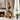 Tall Twisted Floor Sculpture in Natural Wood for Elegant Homes