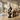 Abstract Solid Wood Loop Sculpture for Luxury Modern Interior